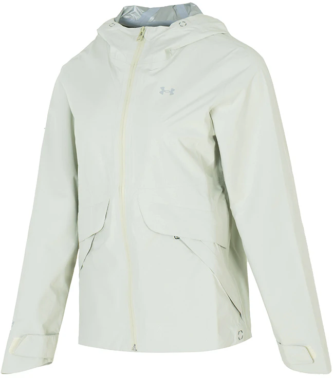 women-under-armour-stormproof-solid-hooded-full-zip-jacket-green-1385270-273