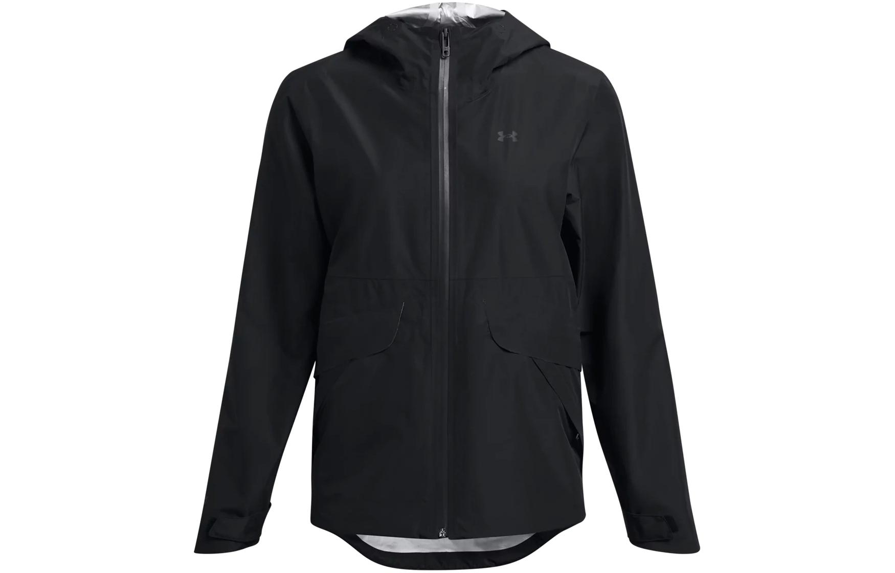 Order (W) 언더아머 스톰프루프 솔리드 후드 집업 자켓 그린 1385270-273