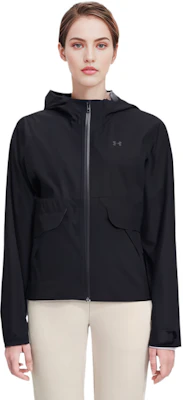 (W) 언더아머 스톰프루프 솔리드 후드 집업 자켓 그린 1385270-273 Details for (W) 언더아머 스톰프루프 솔리드 후드 집업 자켓 그린 1385270-273
