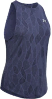 (Women) Under Armour Streaker 2.0 Shift Running Tank Top Dark Blue 1350072-497 (Women) Under Armour Streaker 2.0 Shift Running Tank Top Dark Blue 1350072-497