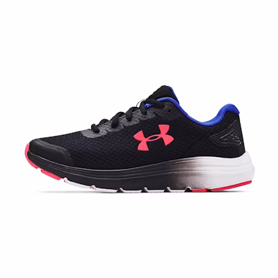 (W) UA Surge 2 'Black bright pink'
