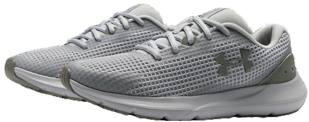 (Women) Under Armour Surge 3 'Halo Grey Grove Green' 3024894-115 Lookbook (Women) Under Armour Surge 3 'Halo Grey Grove Green' 3024894-115
