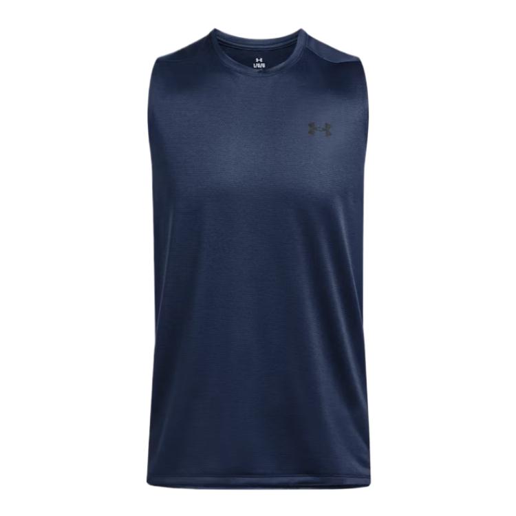(Women) Under Armour Tech Vent Sleeveless Tank Top Dark Blue - Stylish & Comfortable 1384290-408