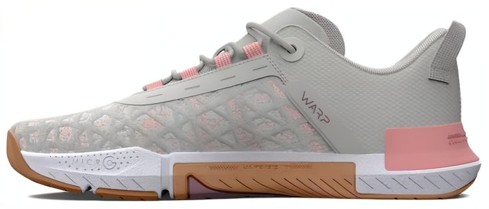 (W) Under Armour TriBase Reign 5 'Putih Clay Pink Fizz' 3026022-300 Buy (W) Under Armour TriBase Reign 5 'Putih Clay Pink Fizz' 3026022-300