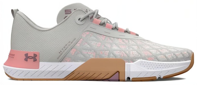 (W) Under Armour TriBase Reign 5 'Putih Clay Pink Fizz' 3026022-300 Order (W) Under Armour TriBase Reign 5 'Putih Clay Pink Fizz' 3026022-300