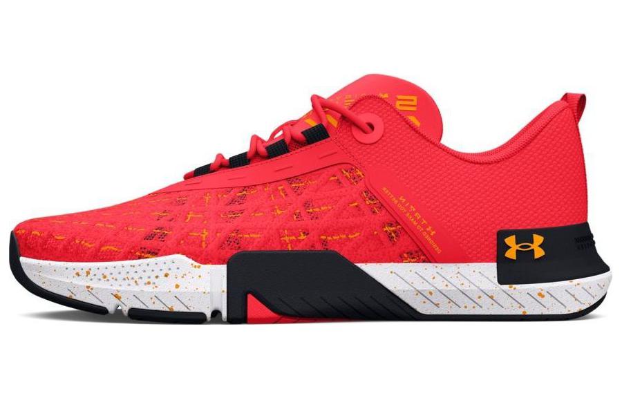 (W) UA TriBase Reign 5 Sneakers 'Red Black'