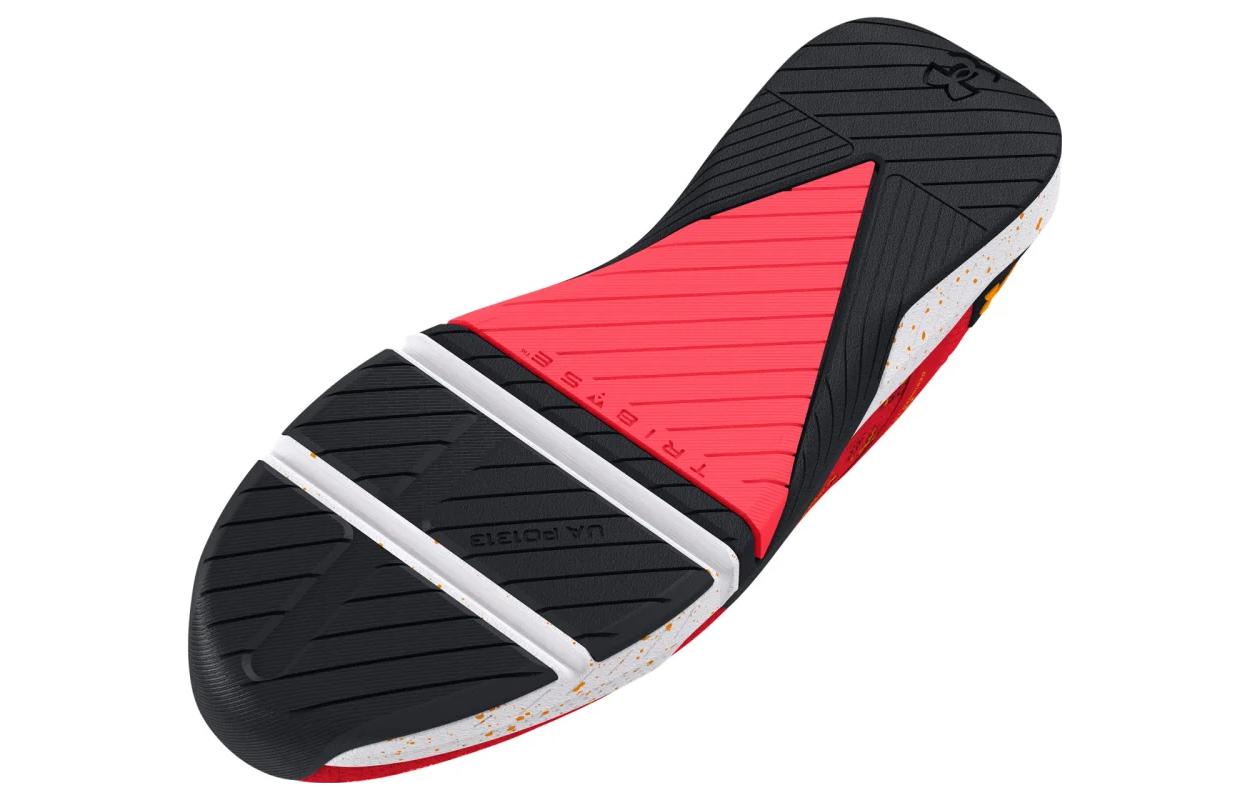 (W) UA TriBase Reign 5 Sneakers 'Red Black' 圖 5