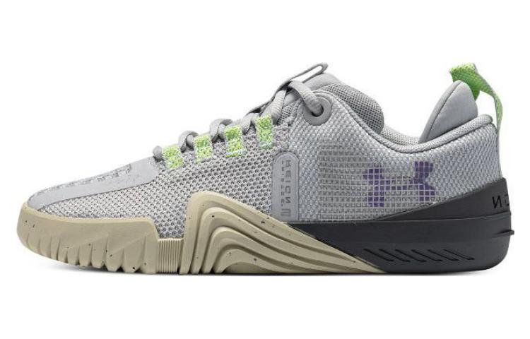 (Women) Under Armour TriBase Reign 6 'Halo Grey Provence Purple' 3027342-100