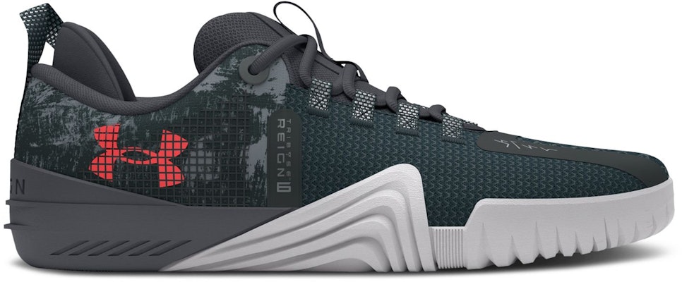 (W) Under Armour TriBase Reign 6 'Pitch Grey Rush Red Camo' Sepatu Olahraga 3027353-100 Buy (W) Under Armour TriBase Reign 6 'Pitch Grey Rush Red Camo' Sepatu Olahraga 3027353-100