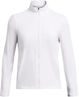 (Women) Under Armour UA Fish Pro White Quick-Dry Full-Zip Jacket Sweatshirt 1385289-100 (Women) Under Armour UA Fish Pro White Quick-Dry Full-Zip Jacket Sweatshirt 1385289-100