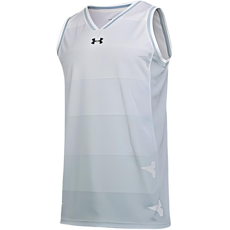 (Women) Under Armour UA Gradient Basketball Knit Training Tank Top White () 21500106-100