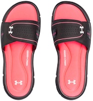 (W) Under Armour UA Ignite VIII Slides 'Hitam Pink' 1287319-004 Shop (W) Under Armour UA Ignite VIII Slides 'Hitam Pink' 1287319-004