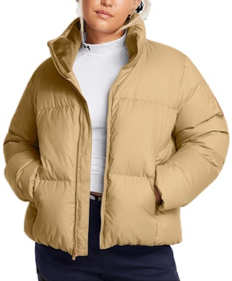 (W) アンダーアーマー UA リミットレス キャメルブラウン ソフトパファージャケット. 1384648-263 Shop (W) アンダーアーマー UA リミットレス キャメルブラウン ソフトパファージャケット. 1384648-263