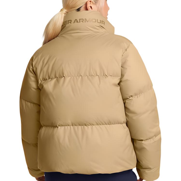 Purchase (W) Under Armour UA Limitless Jaket Puffer Coklat Camel. 1384648-263