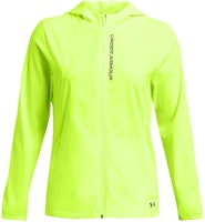 (Women) Under Armour UA OutRun The Storm Lemon Yellow Hooded Zip Jacket. 1377043-731 (Women) Under Armour UA OutRun The Storm Lemon Yellow Hooded Zip Jacket. 1377043-731