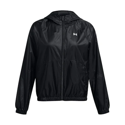 (Women) Under Armour UA Rival Logo Hoodie Jacket Casual Black 1382698-001