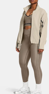 (W) Under Armour UA 復古標誌拼接透氣外套 卡其色 1385895-289 Details for (W) Under Armour UA 復古標誌拼接透氣外套 卡其色 1385895-289