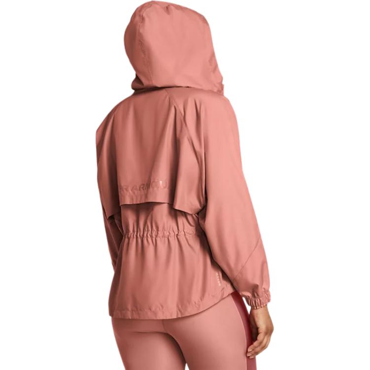 Purchase (W) Under Armour UA Vanish Elite 女款珊瑚色透氣防水連帽外套 1382726-696