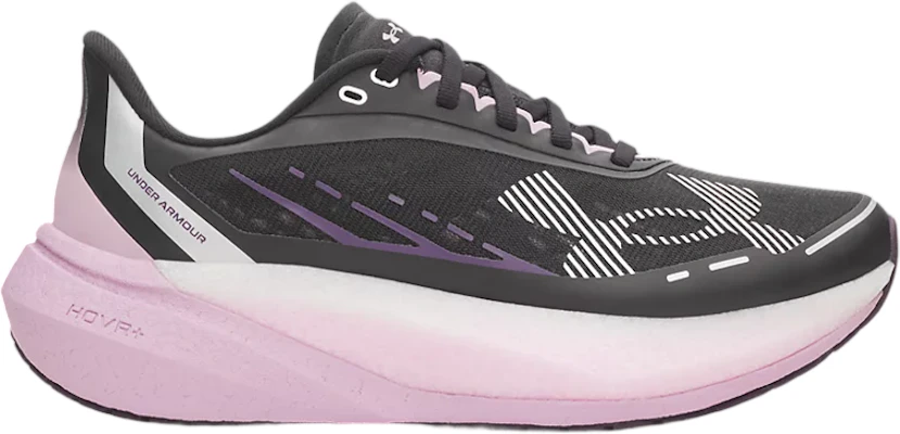 (Women) Under Armour UA Velociti Distance Running Shoes Black Mauve Pink White 6006031-002 Buy (Women) Under Armour UA Velociti Distance Running Shoes Black Mauve Pink White 6006031-002