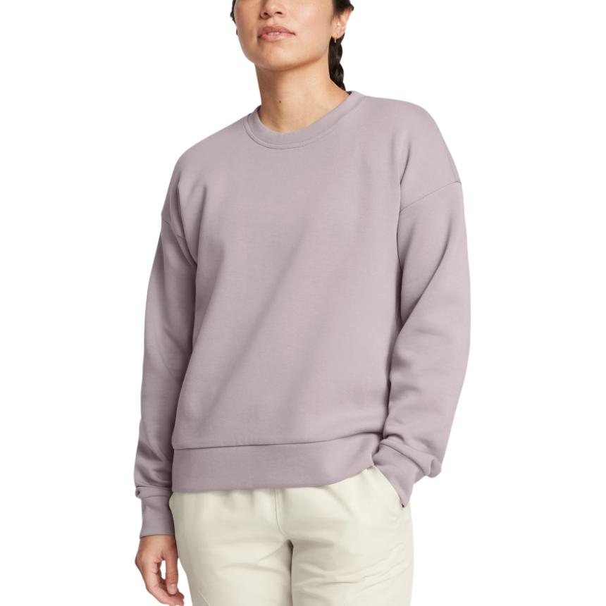 Shop (W) Under Armour Unstoppable 寬鬆版灰色運動衫 - 柔軟透氣 1387883-015