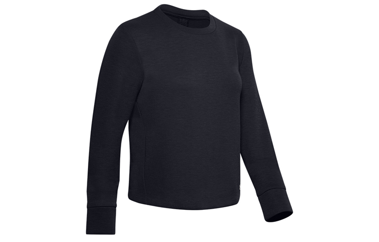 (Women) Under Armour Unstoppable Mesh-Back Training Pullover Hoodie Women Black 1344159-001