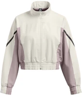 (Women) Under Armour Unstoppable Short Training Jacket Summit White 1386479-110 (Women) Under Armour Unstoppable Short Training Jacket Summit White 1386479-110