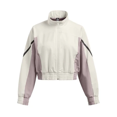 (Women) Under Armour Unstoppable Short Training Jacket Summit White 1386479-110