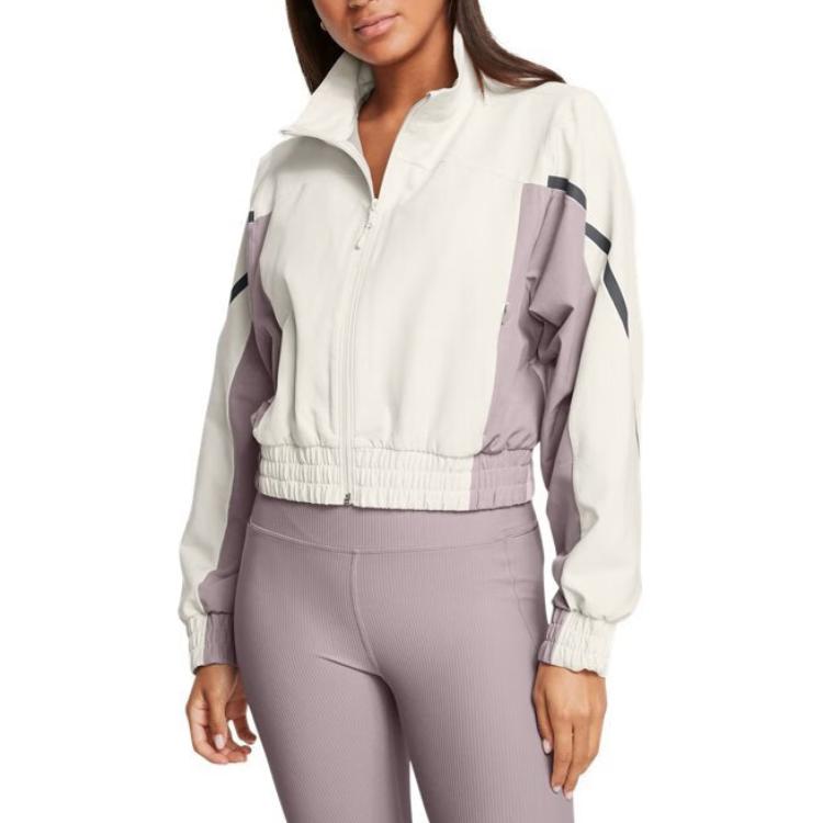 Purchase (W) Under Armour Jaket Latihan Pendek Unstoppable Summit White 1386479-110