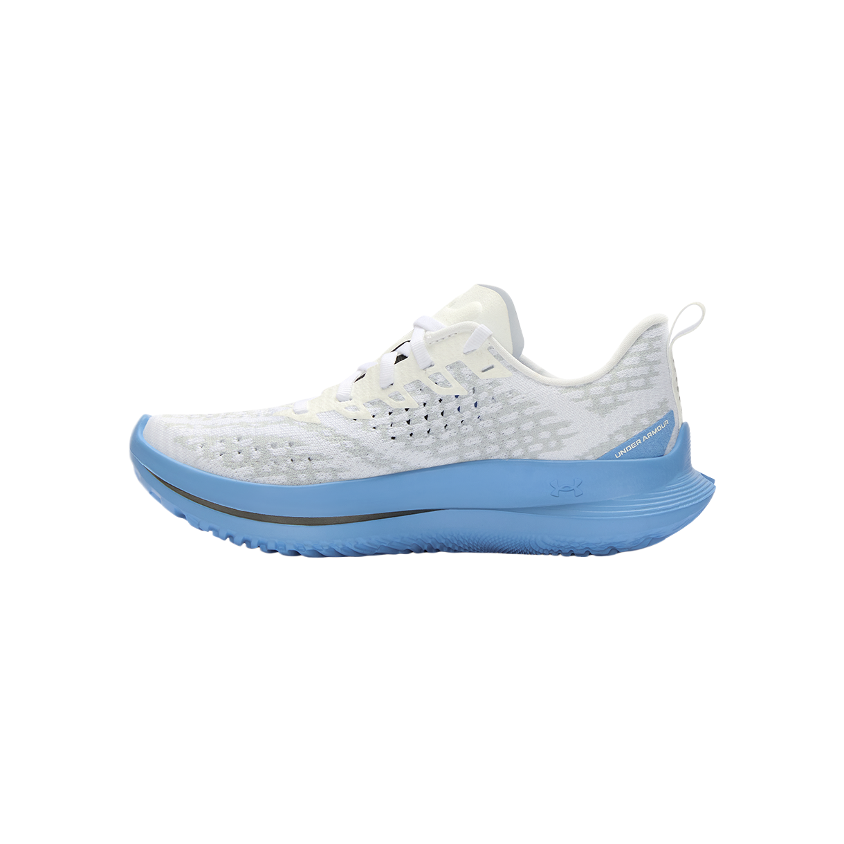 (Women) Under Armour Velociti 4 White Lightweight Comfortable Running Shoes. 3027586-102