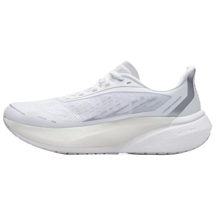 (Women) Under Armour Velociti Distance White Running Shoes - Comfortable & Breathable 6006031-100