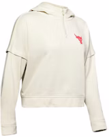 (Women) Under Armour x The Rock Project Rock Terry Hoodie White 1351807-110 (Women) Under Armour x The Rock Project Rock Terry Hoodie White 1351807-110