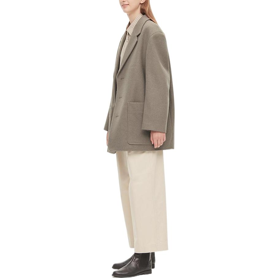 Purchase (W) UNIQLO 修身單排扣大衣 深米色 453868-32