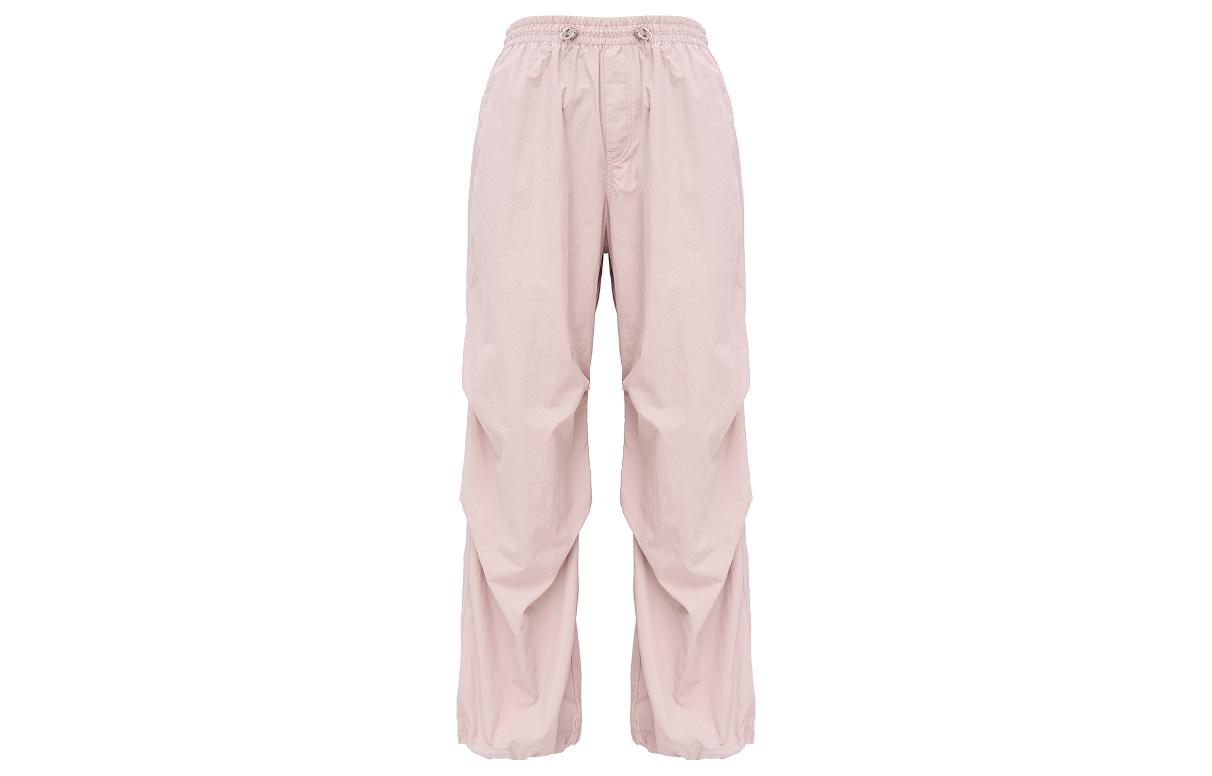 (Women) UNIQLO  Solid Wide-Leg Relaxed Pants Light Pink 464888-10