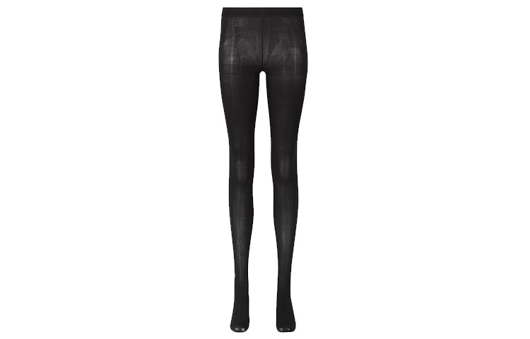 (Women) UNIQLO HEATTECH  Black Mid-Calf Socks 428782-09
