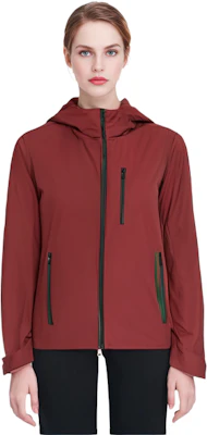 (W) UNIQLO 純色拉鍊連帽外套 - 莓果紅 453722-17 Lookbook (W) UNIQLO 純色拉鍊連帽外套 - 莓果紅 453722-17