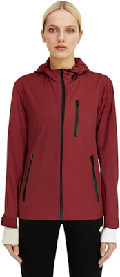 (W) UNIQLO 純色拉鍊連帽外套 - 莓果紅 453722-17 Shop (W) UNIQLO 純色拉鍊連帽外套 - 莓果紅 453722-17