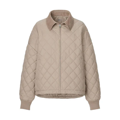 (Women) UNIQLO Clare Waight Keller Beige Casual Collared Long Sleeve Jacket 461360-31