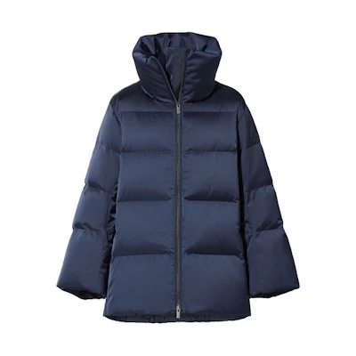 (Women) UNIQLO JIL SANDER +J Blue Winter Down Jacket Collaboration Series 443929-69