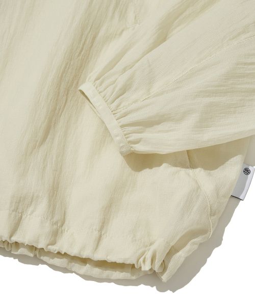 Cheap (Women) URBANDTYPE Airlite High Neck Windbreaker Cream UBEAJP002CR