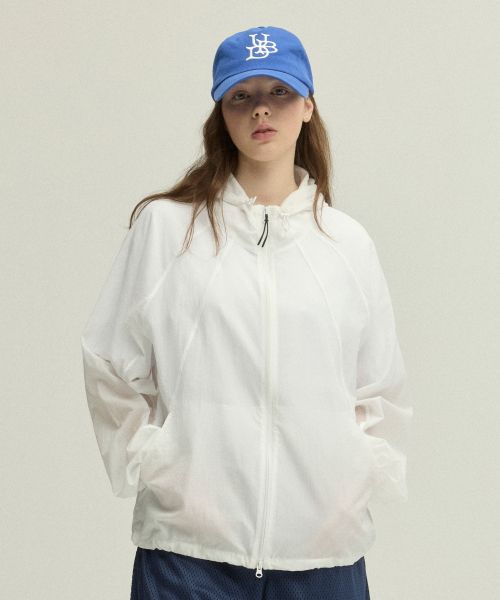 (Women) URBANDTYPE Airlite Raglan Windbreaker White UBEAJP001WH