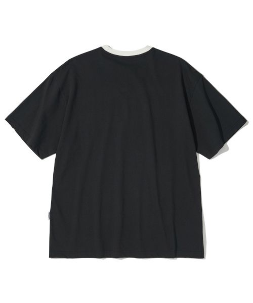 Shop (W) URBANDTYPE 풋볼 저지 티셔츠_블랙 UBDUTS002BK