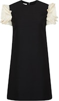 (Women) Valentino Black Colorblock Short-Sleeve Mini Dress. 4B3VA6D81CF0NA (Women) Valentino Black Colorblock Short-Sleeve Mini Dress. 4B3VA6D81CF0NA