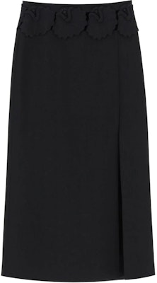 (W) Valentino Vestido Midi Negro Casual con Aberturas Laterales. 4B0RABA51CF0NO Buy (W) Valentino Vestido Midi Negro Casual con Aberturas Laterales. 4B0RABA51CF0NO