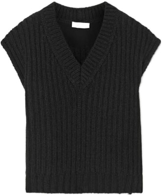 (W) Valentino 黑色無袖V領寬鬆版型套頭背心 WB0KM01U6RS0NO Order (W) Valentino 黑色無袖V領寬鬆版型套頭背心 WB0KM01U6RS0NO