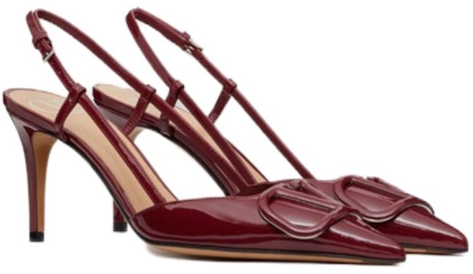 (W) Valentino 'Burgundy Buckle Stiletto' - Tumit Tinggi Burgundi Valentino Buckle 3W2S0R01TMKK9P Order (W) Valentino 'Burgundy Buckle Stiletto' - Tumit Tinggi Burgundi Valentino Buckle 3W2S0R01TMKK9P