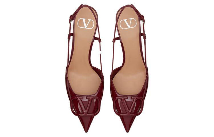 Lookbook (W) Valentino 'Tacón de Aguja Burdeos con Hebilla' 3W2S0R01TMKK9P