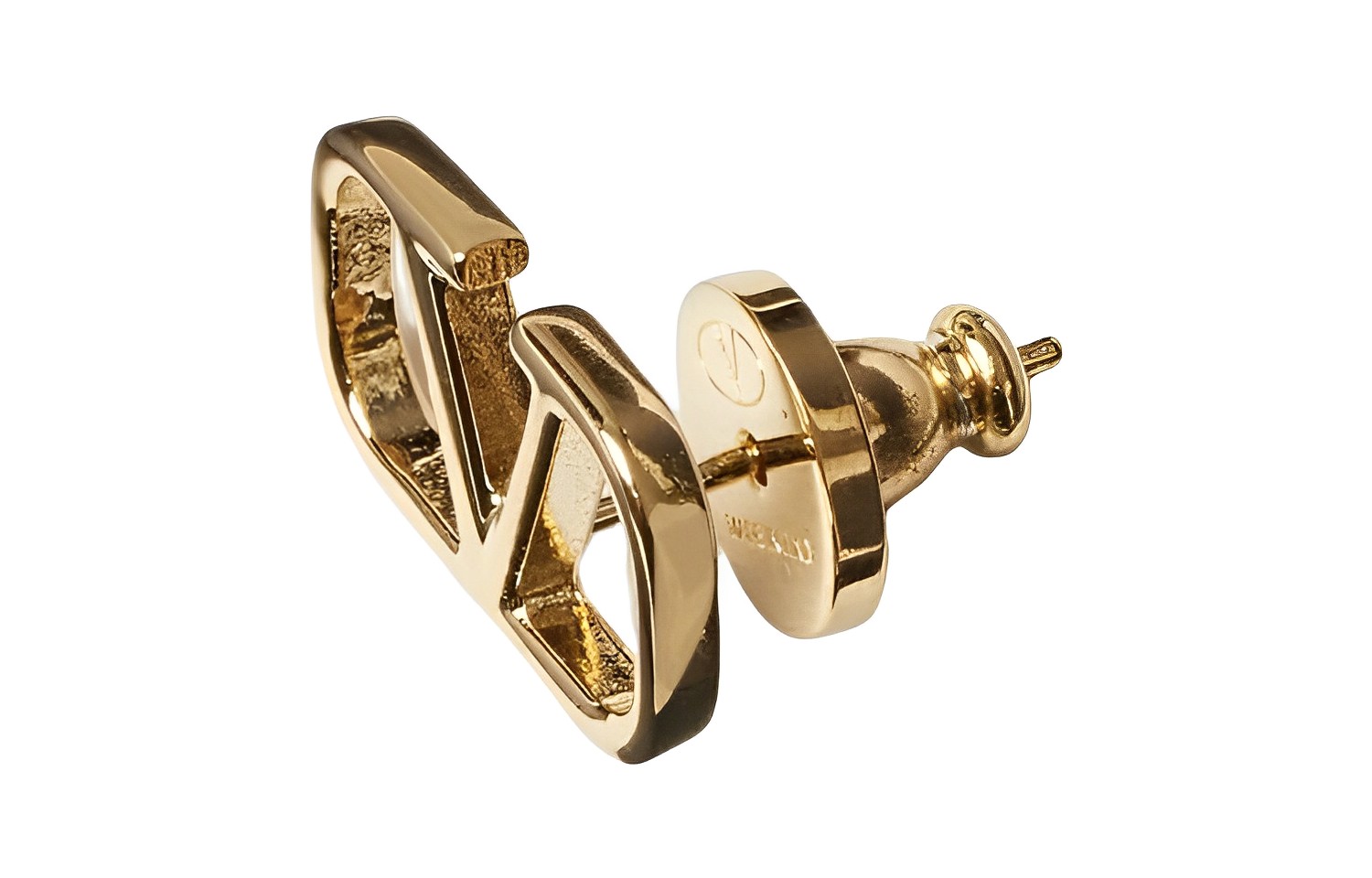 Shop (W) Anting Valentino Klasik Logam Emas dengan Stud. WJ0G76MET_CS4