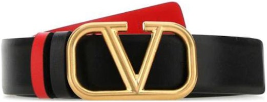 (Women) Valentino Classic Logo Calfskin Leather Belt Black 7CM Wide. 3W0T0S11ZFR0SM (Women) Valentino Classic Logo Calfskin Leather Belt Black 7CM Wide. 3W0T0S11ZFR0SM