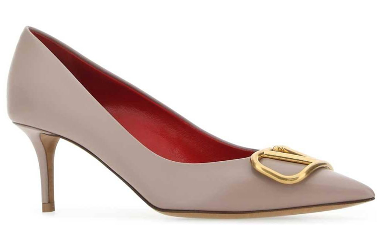 Lookbook (W) ヴァレンティノ ピンク ハイカット レザー スニーカー 1W2S0EN0DSHP45