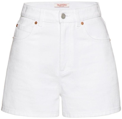 (Women) Valentino Qixi Limited Edition Logo Print Denim Shorts. 1B3DDSV27L6A33 Order (Women) Valentino Qixi Limited Edition Logo Print Denim Shorts. 1B3DDSV27L6A33